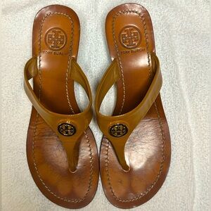 Tory Burch designer wedge heel sandal